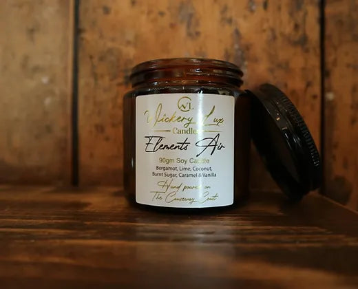 Wickery Lux Soy Travel Candle Elements Air