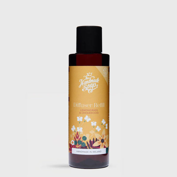 The Handmade Soap Company Reed Diffuser Refill Lemongrass & Cedarwood