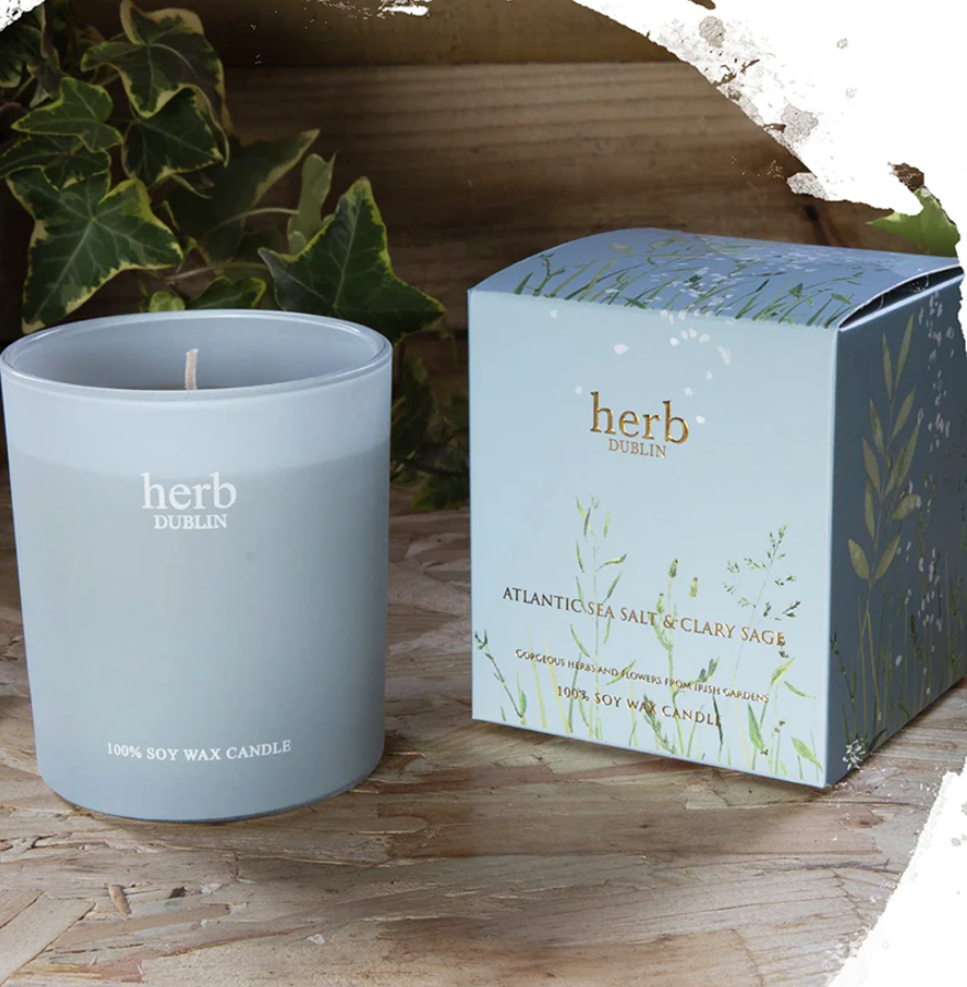 Herb Dublin Atlantic Seasalt & Clary Sage - Candle