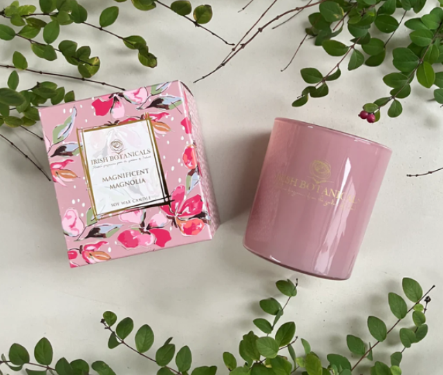 Irish Botanicals Magnificent Magnolias- Candle