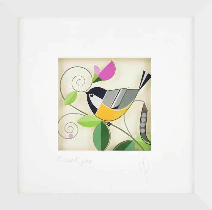 Black Hen Designs Sweet Pea Square