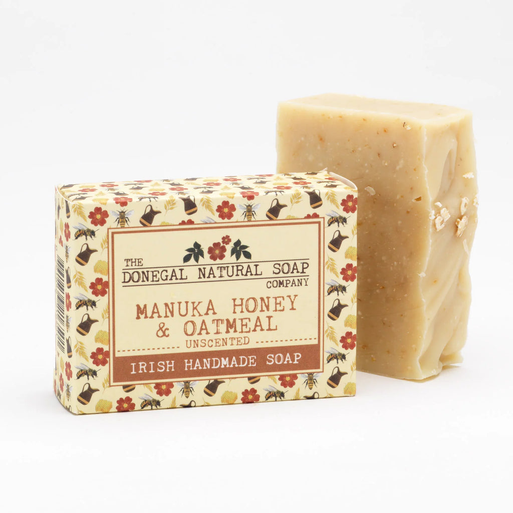 The Donegal Natural Soap Company Manuka Honey & Oatmeal Soap