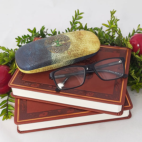 Nature's Craft Celtic Glasses Case Tree Of Life