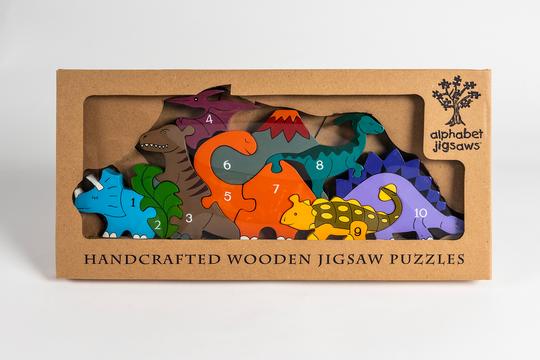 Alphabet Jigsaws Number Dinosaur Row Jigsaw Puzzle – Siopa An Carn