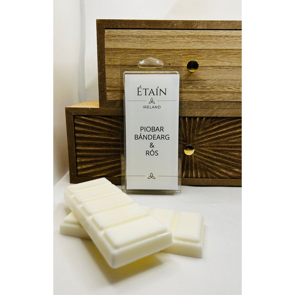 Étaín Ireland Wax Melts Piobar Bándearg & Rós / Pink Pepper & Rose