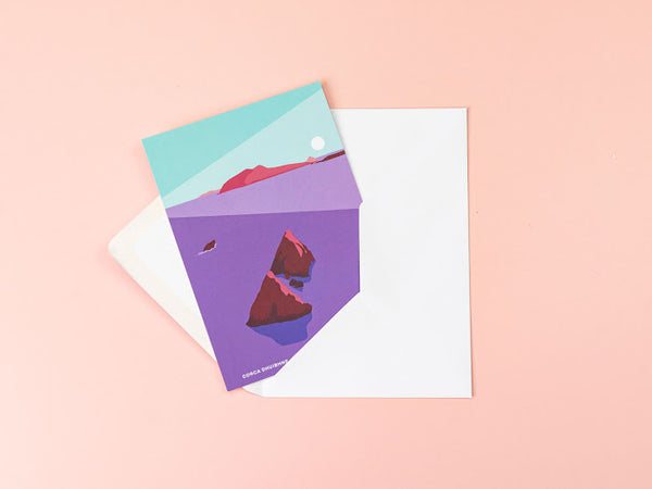 Pawpear Muir/Sea 15 Notecards with Envelopes