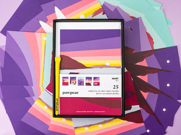 Pawpear Muir/Sea Writing Set