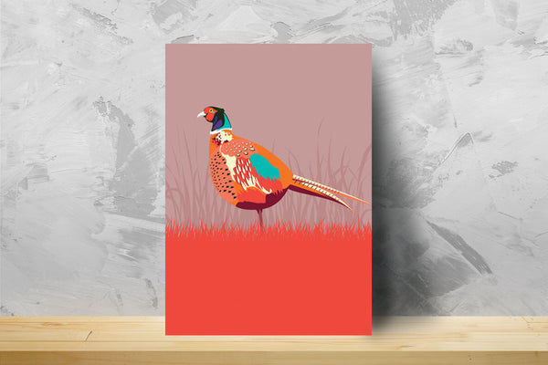 Pawpear Piasún/Pheasant A4 Print