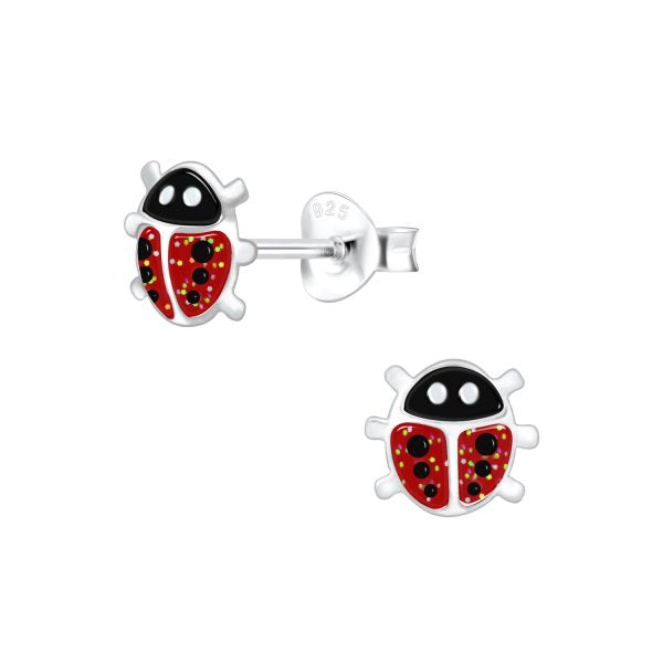 Kilkenny Silver - Ladybird Stud Earrings