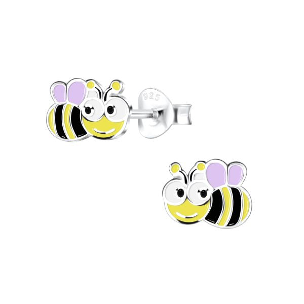 Kilkenny Silver - The Happy Bee Stud Earrings