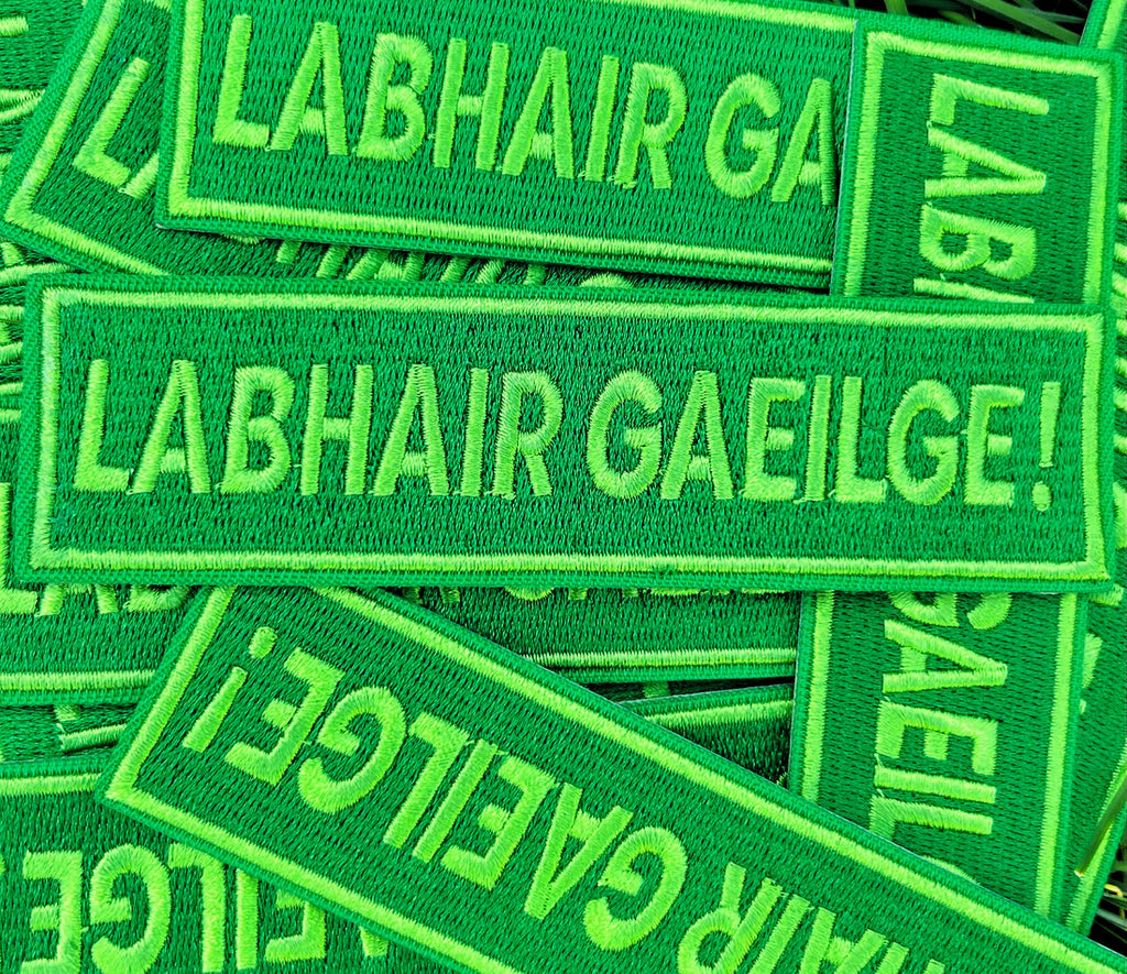 Labhair Gaeilge! Patch