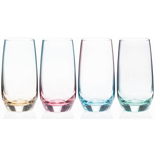 Newgrange Living Two Tone Lustre Hi-Ball Set of 4 Glasses