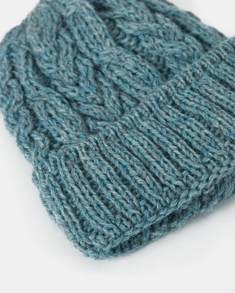 Aran Woollen Mills Irish Sea Cable Knit Hat