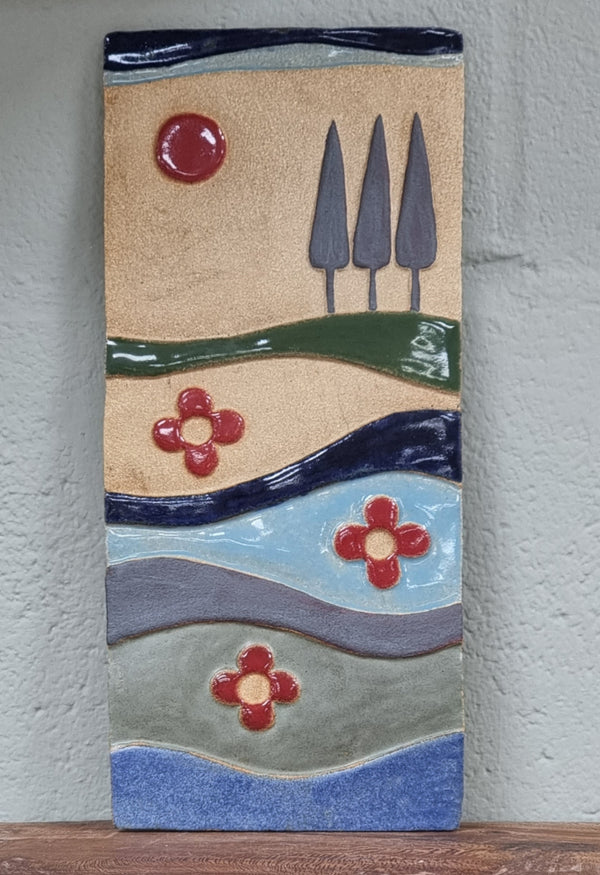 Michelle Butler Ceramics Spring Plaque Large