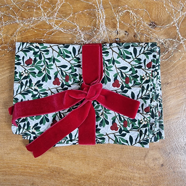 Little Perch Designs William Morris 'Arbutus' Napkins