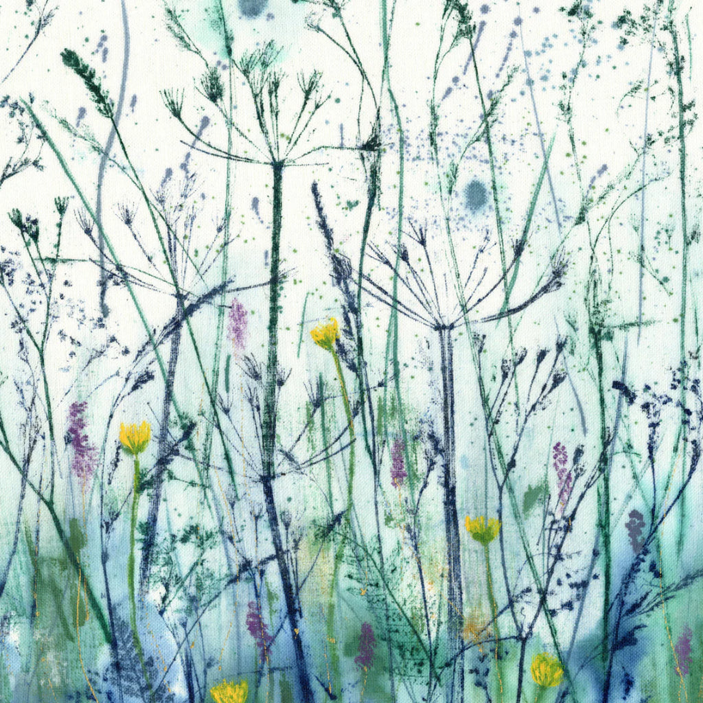 Ruth Osborne Art Rainy Meadow Greetings Card