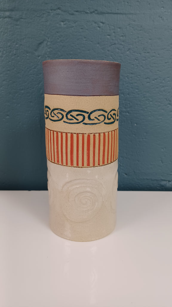 Michelle Butler Ceramics Celtic Vase II