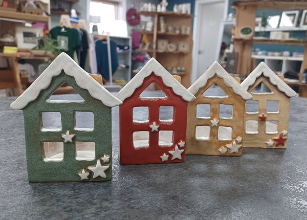 Michelle Butler. House Candle Holder