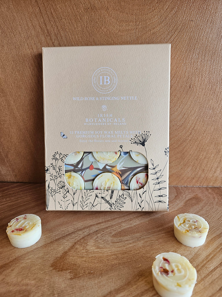 Irish Botanicals Wildflower Wild Rose & Stinging Nettle Wax Melts
