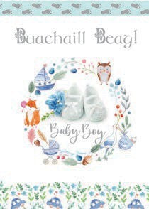 The Glen Gallery New Baby Foil Detail Card