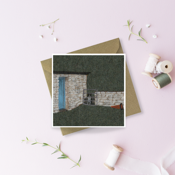Waiting Patiently Greetings Card