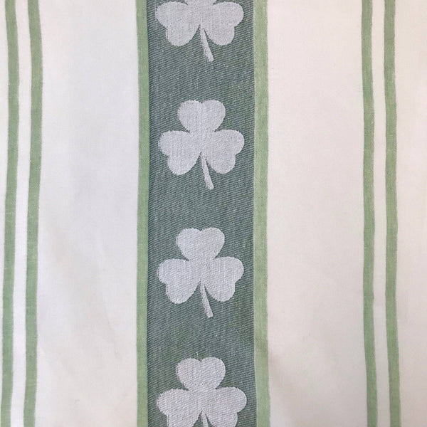 Shamrock Tea Towels: Green