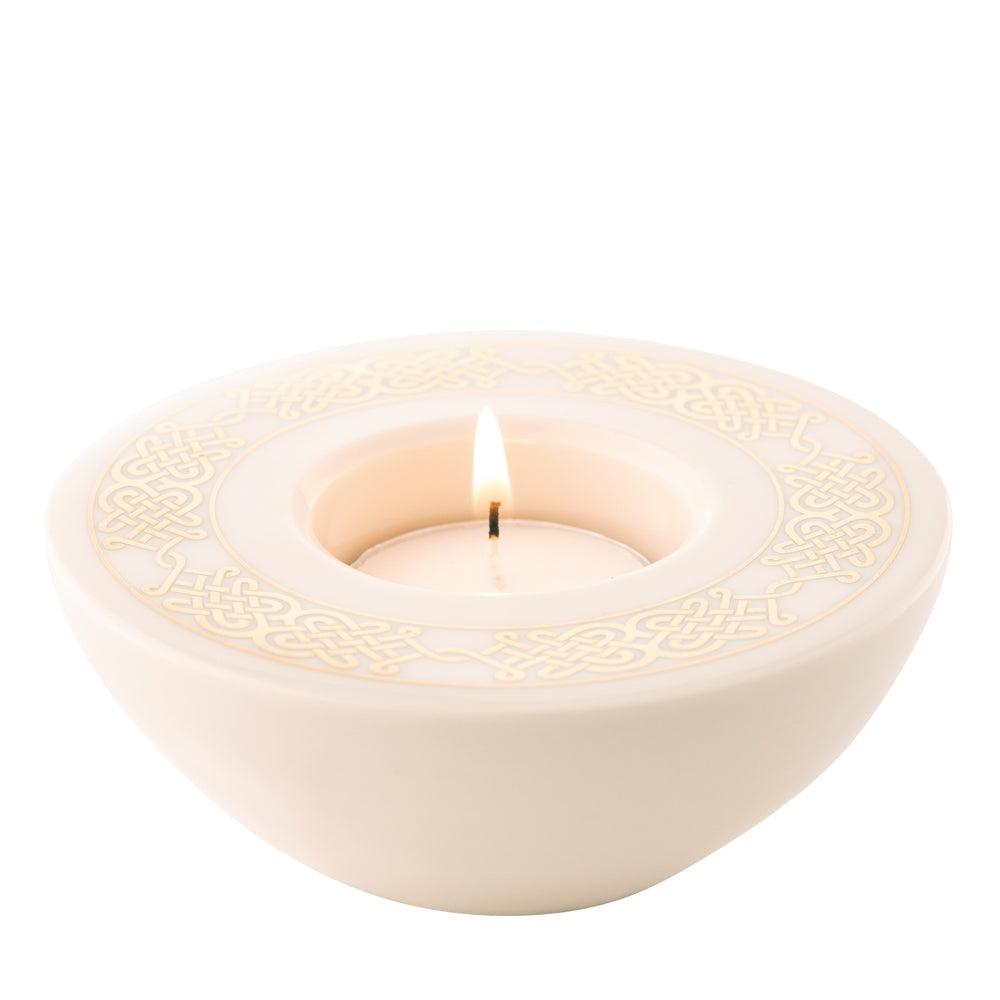 Belleek Living Celtic Tealight Votive