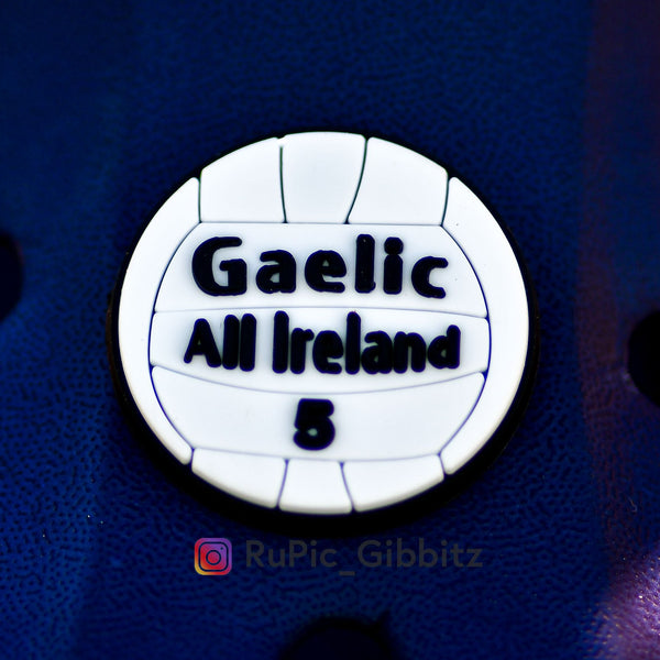 Croc Charm Rupic Gibbitz - A Gaelic Football