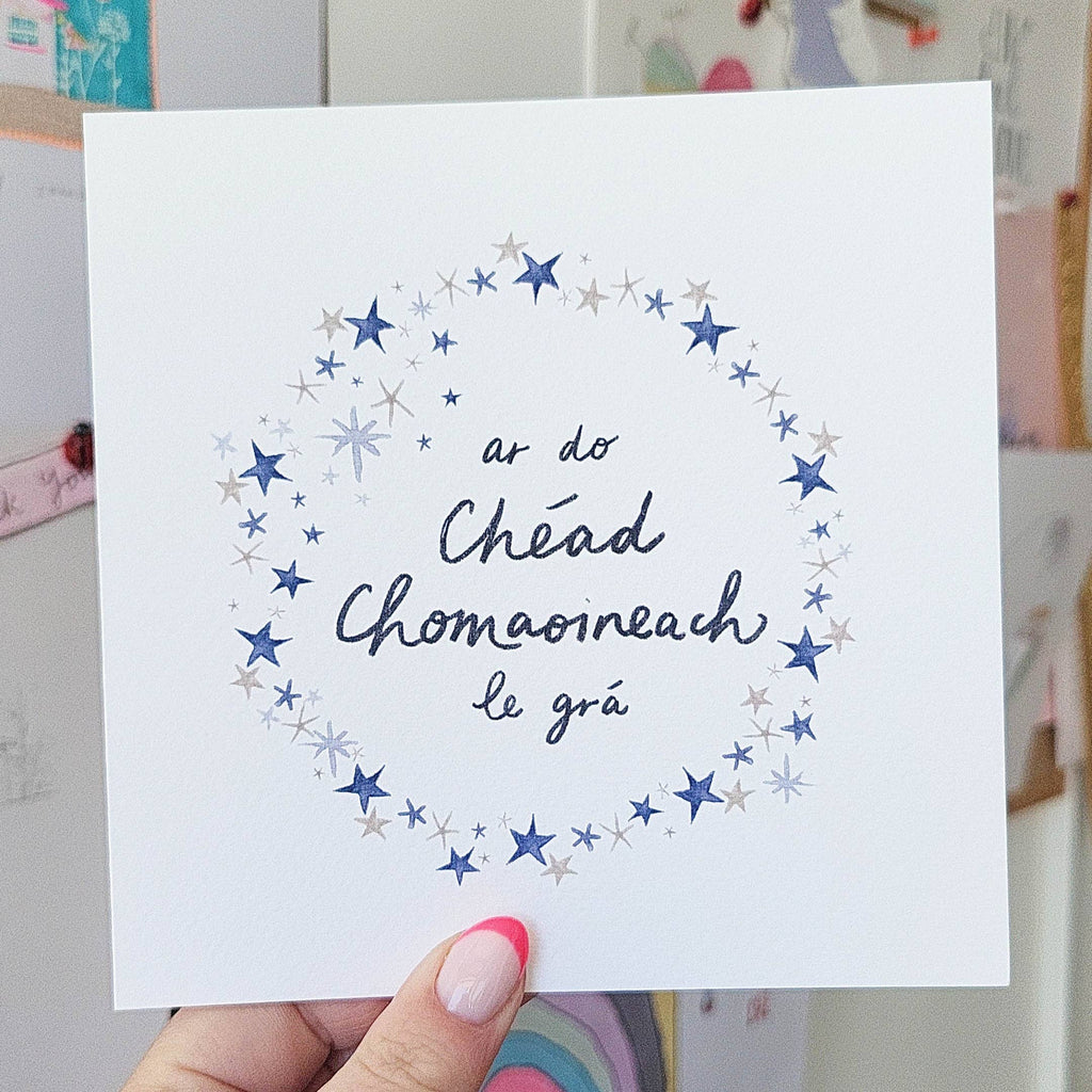 Holy Communion (in Irish) stars