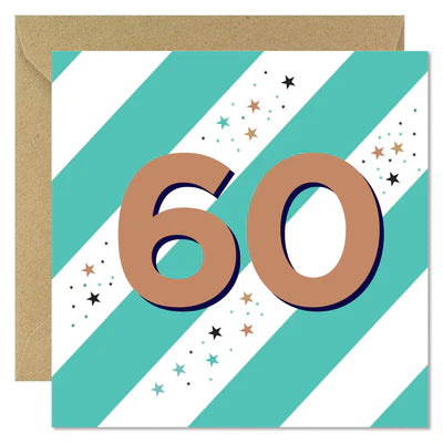 Bold Bunny Happy Birthday 60