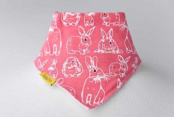 BabyBoo. Fauna Rabbit organic cotton DribbleBoo bandana bib