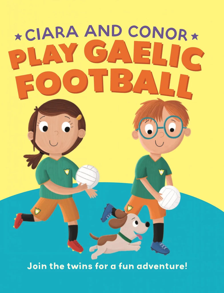 Ciara and Conor Play Gaelic Football