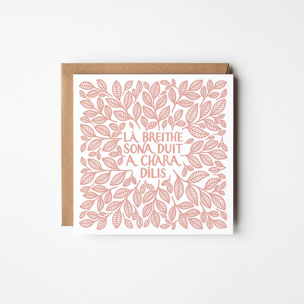 Irish greeting card | Birthday | Lá breithe sona duit...