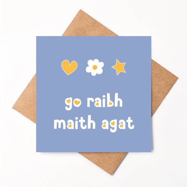 Go Raibh Maith Agat - Irish Thank You Card