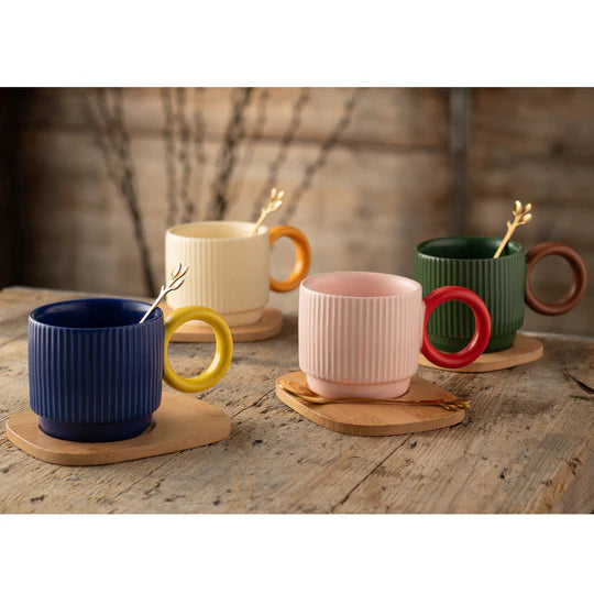 Belleek Living Hula Mug Set of 4 – Siopa An Carn