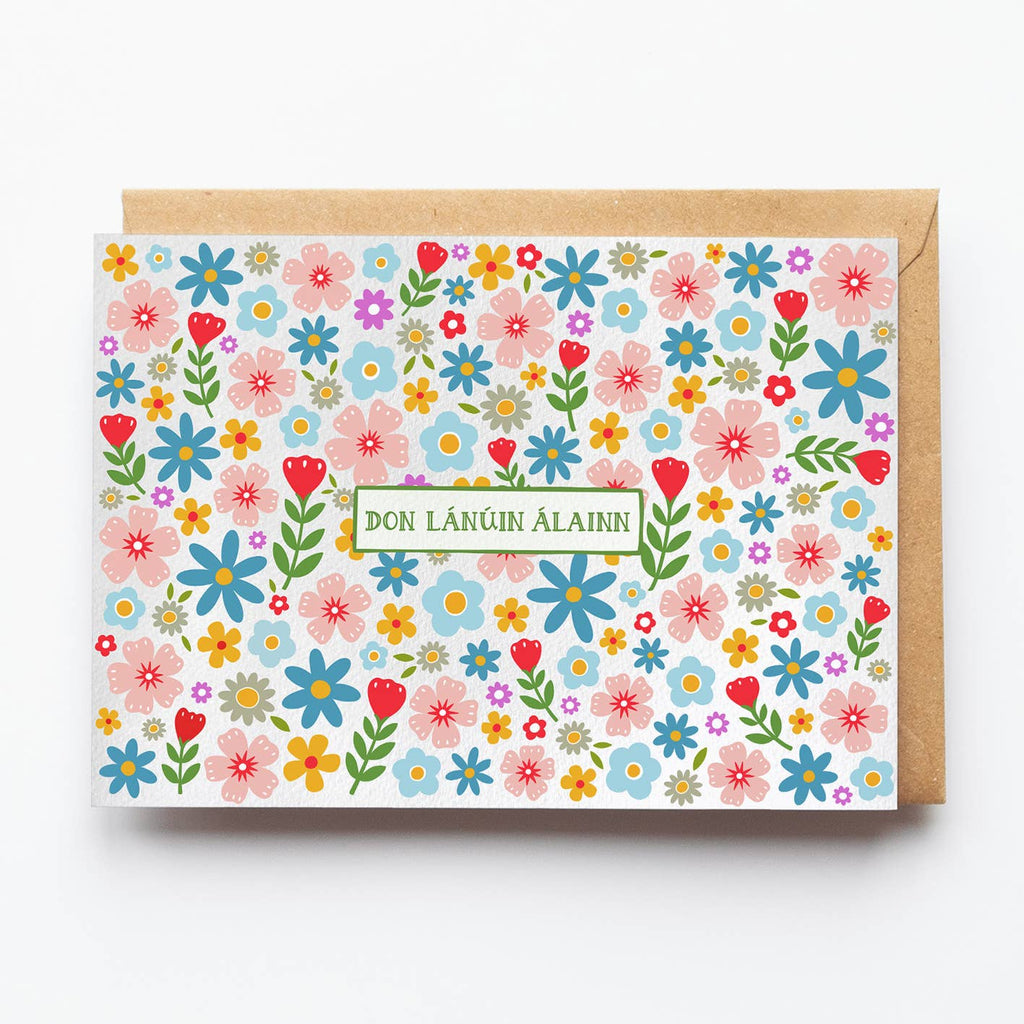 Irish Card | To the lovely couple | A6 congratulations card