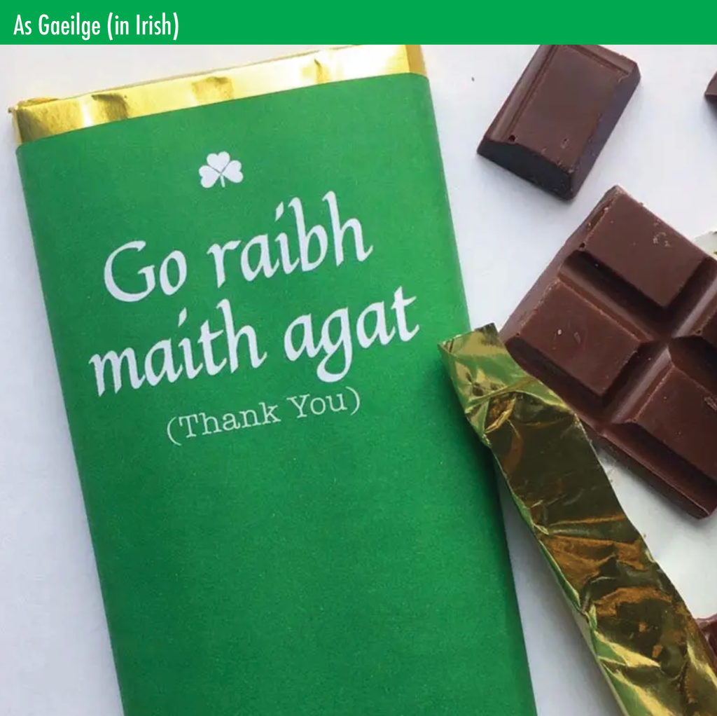 Go raibh maith agat (Thank You)