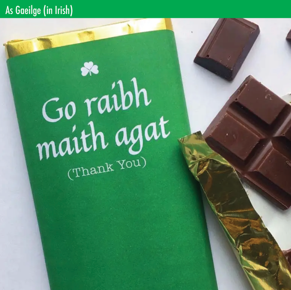 Go raibh maith agat (Thank You)