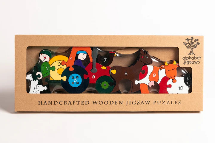 Alphabet Jigsaws Number Farm Jigsaw Puzzle