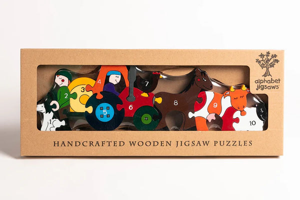 Alphabet Jigsaws Number Farm Jigsaw Puzzle