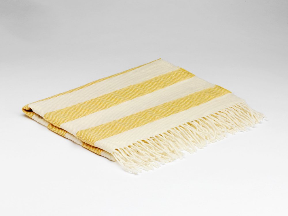 McNutt Of Donegal Whispering Lemon Baby Blanket