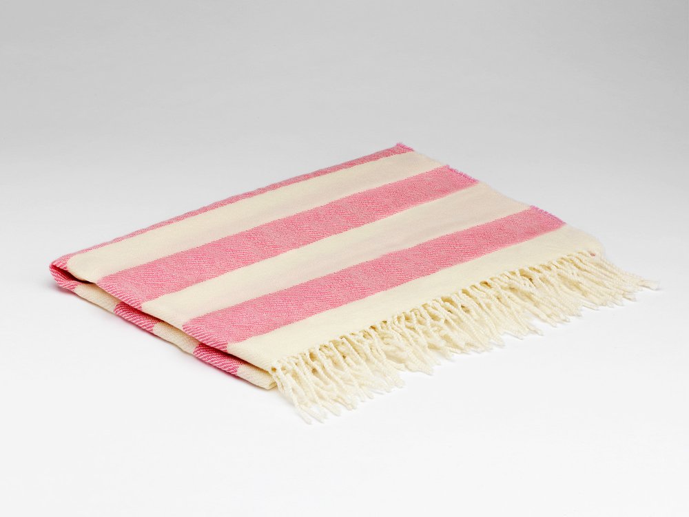 McNutt Of Donegal Whispering Pink Baby Blanket