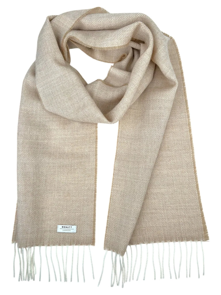 Basswood Herringbone Scarf