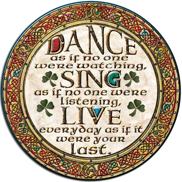 The Celtic Card Team Dance 4 Pack Irish Coaster