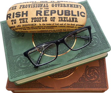 Nature's Craft Celtic Glasses Case The Proclamation of the Irish Republic