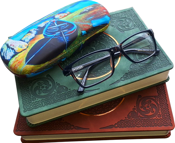 Nature's Craft Celtic Glasses Case Boat Tied Up Aoife Dowd