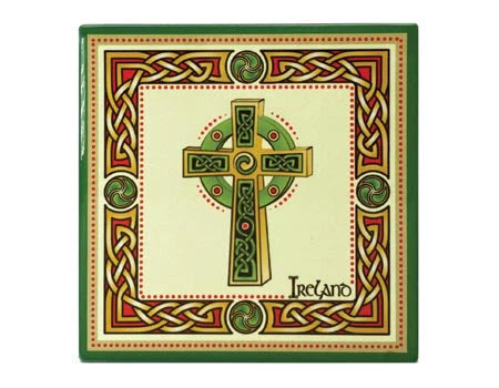 Clara Crafts High Cross Ceramic Coaster