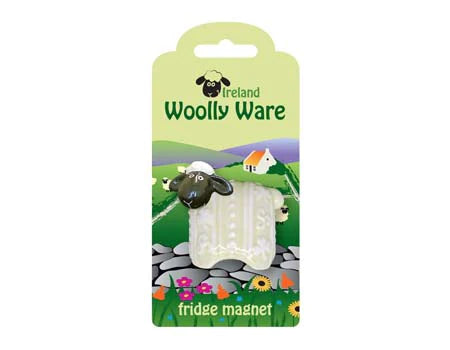 Ireland Woolly Ware Sheep Fridge Magnet