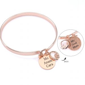 Kilkenny Silver. My Soul Mate – Bangle – Rose Gold