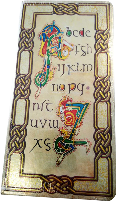 The Celtic Card Team Celtic Alphabet Pocket Notebook